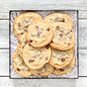 
                  
                    A box of one dozen Salted Chocolate Chip Cookies
                  
                